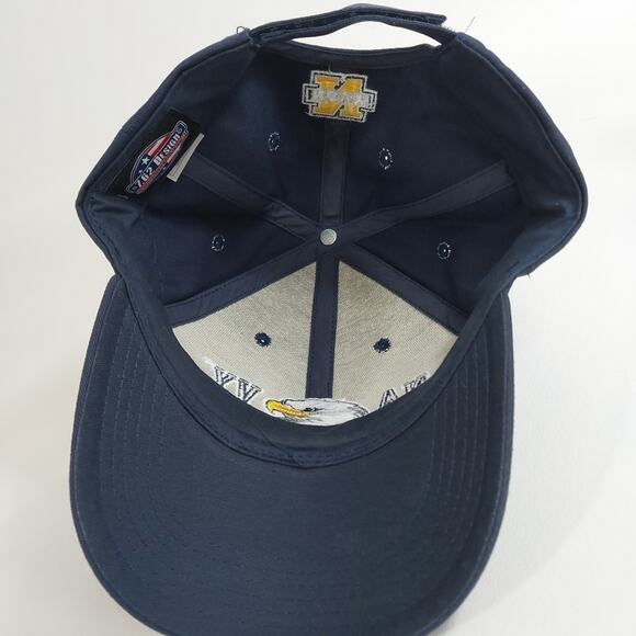 US Navy USN Eagle‎ Blue Embroidered Cap Hat OSFA Adjustable 7.62 Designs Cotton - Picture 4 of 5